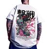 Mens Loose Fit Cotton Graphic Tee Short Sleeve Crew Neck T-Shirt Streetwear Casual