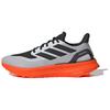 New PUREBOOST 5 Anti Slip Wear Resistant Low Top Running Shoes Unisex Gray Orange JR7681