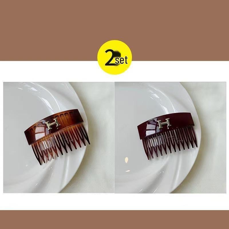 Summer Fashion No-Trace Forehead Bangs Comb and Clip for Women