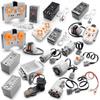 Bloco de Construção Eletrônico Técnico MOC Acessórios de Remodelação Micro-motor Peças Funções de Potência RC Tijolos de Carro DIY Criativos Brinquedos para Crianças
