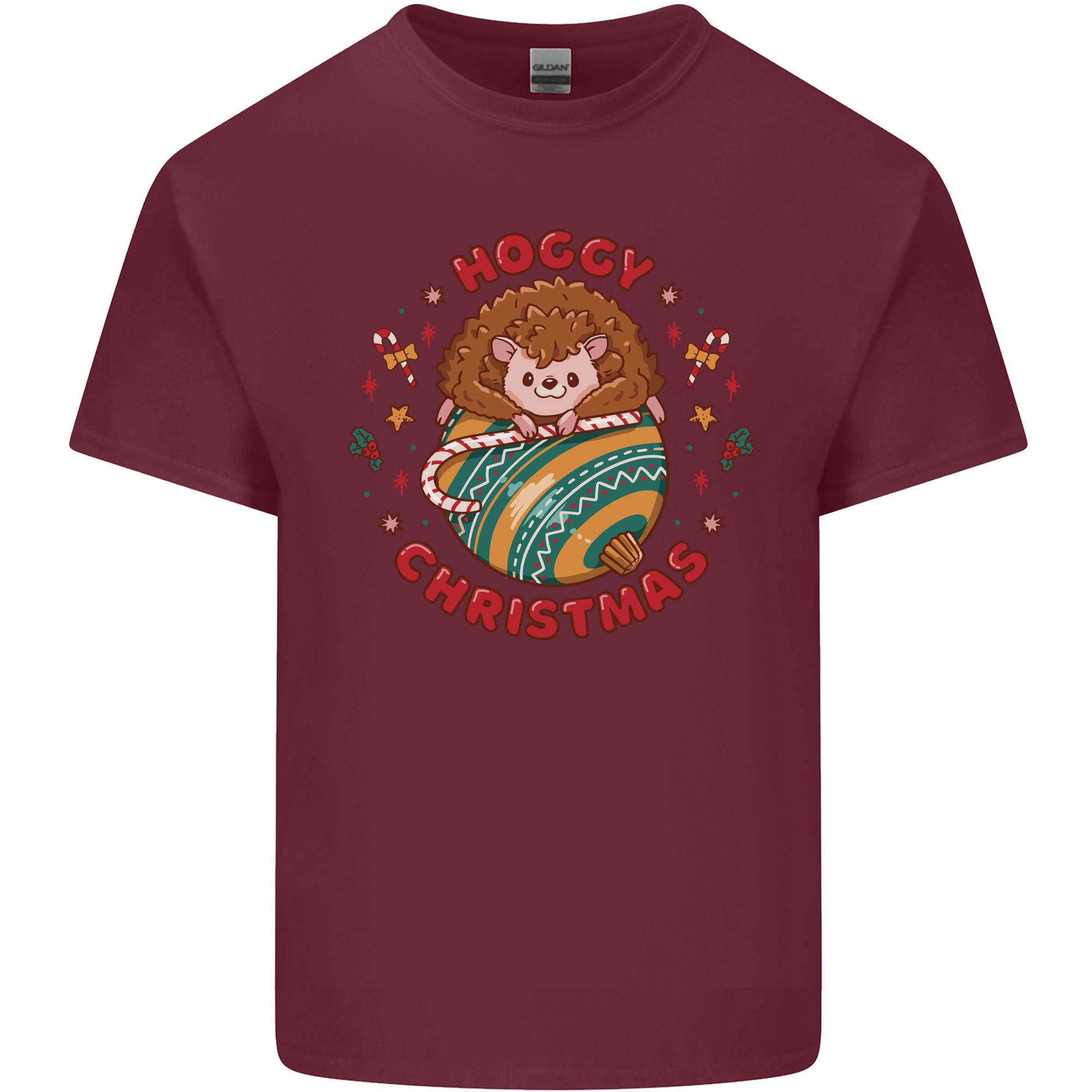 Funny Hoggy Christmas Hedgehog Unisexs Light Cotton TShirt S