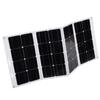 Solarpanel-Set Tragbar Faltbar Batterieladegerät System Wasserdicht für Wohnmobil Camping 100W 18V