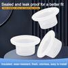 Portable Silicone Faucet Leak-proof Sealing Gasket White Threaded Seamless Seal O Ring Leakage Gaskets for Plumbing Plug Prevent