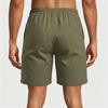Men Linen Lightweight Breathable Shorts Drawstring Waist Relaxed Fit Elastic Casual Beach Fitness Shorts for Vacation Workout