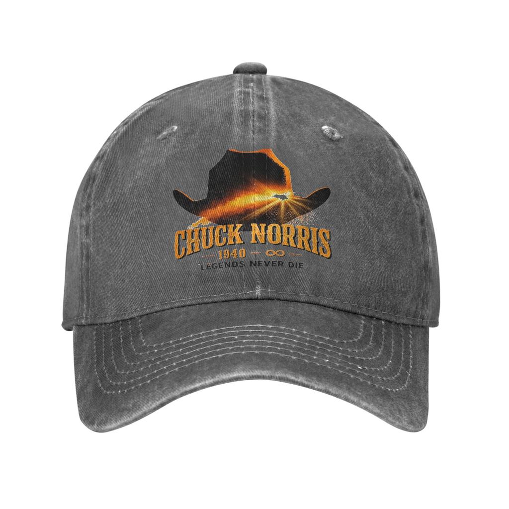 Chuck Norris Legends Never Die 1940 Forever Tribute Baseball Cap Men Women Distressed Cotton Snapback Hat Adjustable Caps Hat
