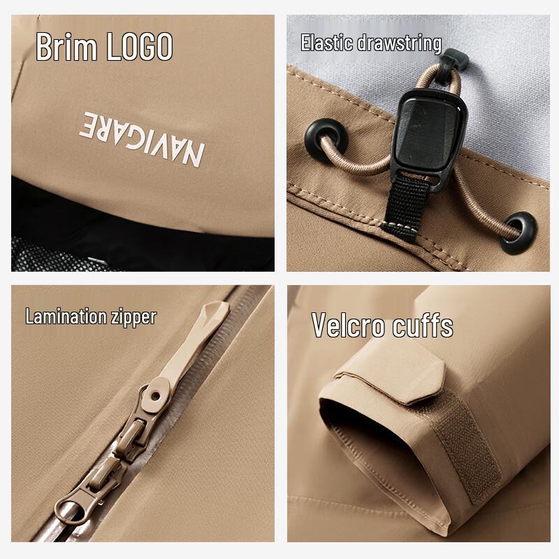 Navigare Men's 3-in-1 Down-Lined Windbreaker Jacket