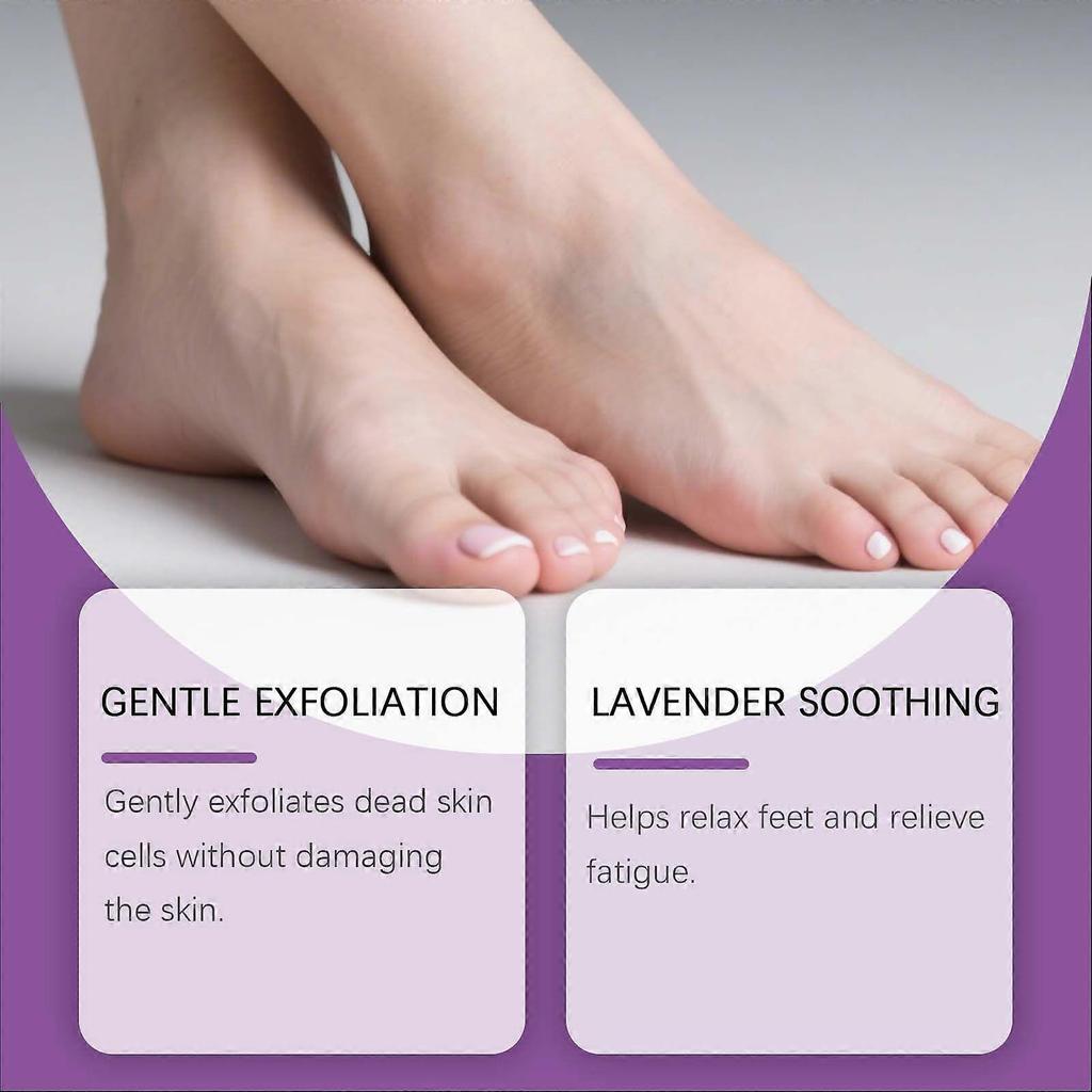 Limited time!!Oceaura Lavender Horny Foot Mask Gentle Care Foot Moisturizing Soft Smooth Individually Packaged Convenient
