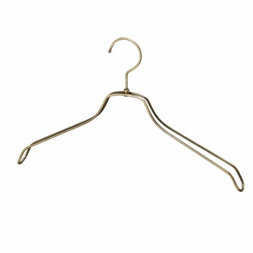 

Taya Женская вешалка для рубашек, TSW-2468BR-BN-38, 380 мм шириной, Античное золото, 1 вешалка