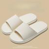 Women's Solid Color Casual Simple Slipper, EVA Material, Comfortable Indoor/Outdoor Dual-use, Anti-Slip Design.