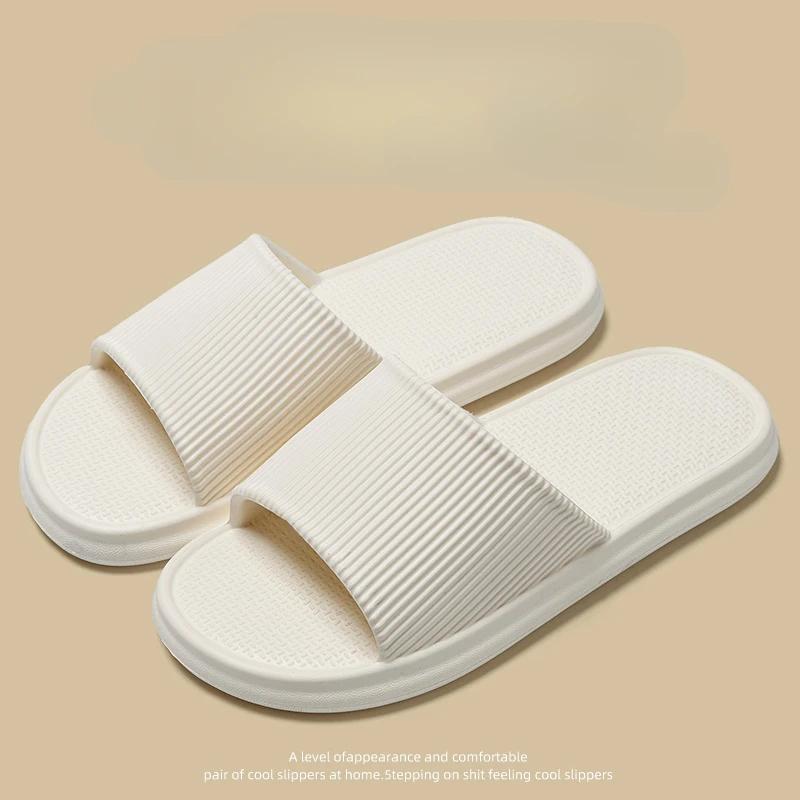 Women's Solid Color Casual Simple Slipper, EVA Material, Comfortable Indoor/Outdoor Dual-use, Anti-Slip Design.