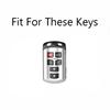 Zinc Alloy Car Key Case Cover Shell For S5 Sienna 2011-2020 Fob Smart Keyless Remote Protector 6 Button Keychain Accessories JH5