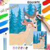 Bambi Oil Painting Kit Digital Painting Art Handmade Diy Home Room Decorations