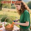 Râpe à carottes, coupe-légumes, accessoires de cuisine, broyeur, outils de cuisine à domicile, raboteuse à fil de fruits, éplucheur de pommes de terre