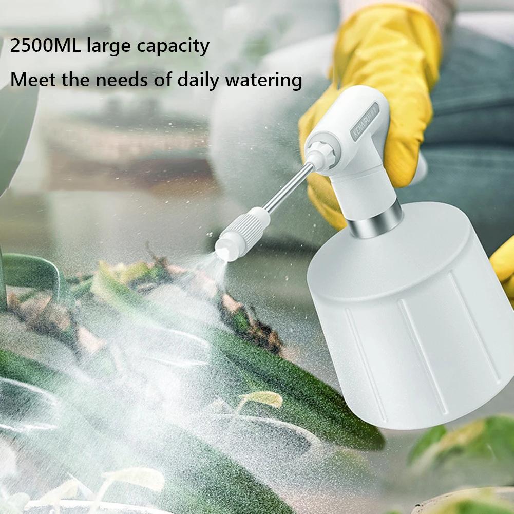 1.5/2/2.5L Electric Sprayer Plant Mist Spray Bottle Automatic Garden Watering Can Sanitizer Water Sprayer Car Washer Garden Tool