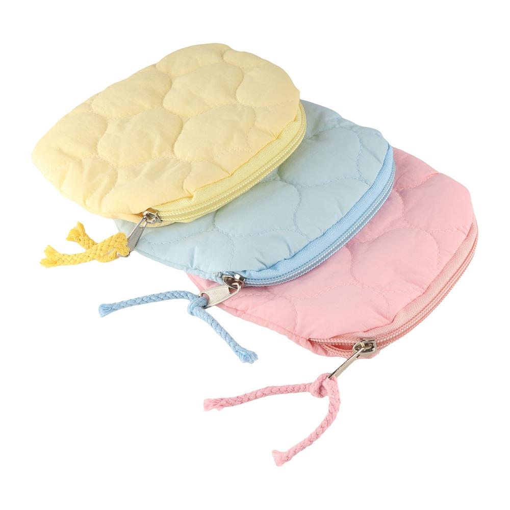 Polyester Tampon Storage Bag Single Layer Zero Wallet Portable Sanitary Napkin Pouch  Daily