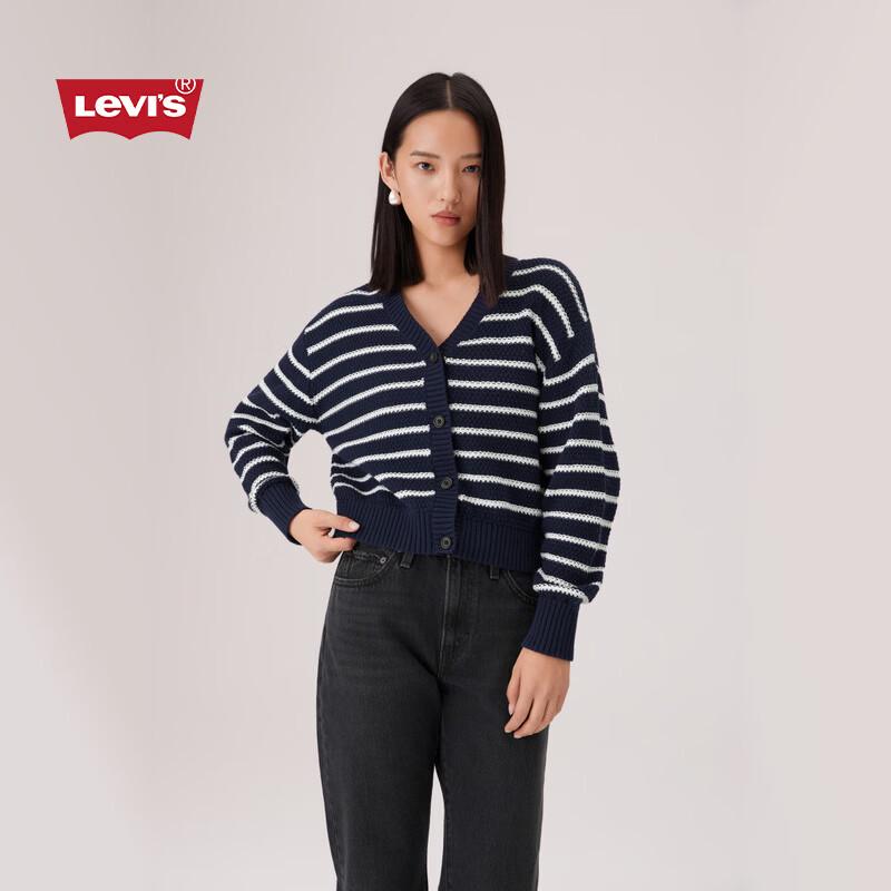 

Levi s Women s Vintage Striped Knit Cardigan S