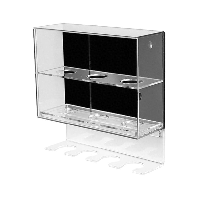 Acrylic Baseball Softball Bat Protective Display Case Dustproof Box 2 Tiers Clear Acrylic Baseball Display Case 1