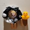 Original Cute Bow Badge Display Itabag Accessory Badge Holder Decoration High Quality Anime Pin Protect Decoration Display Stand