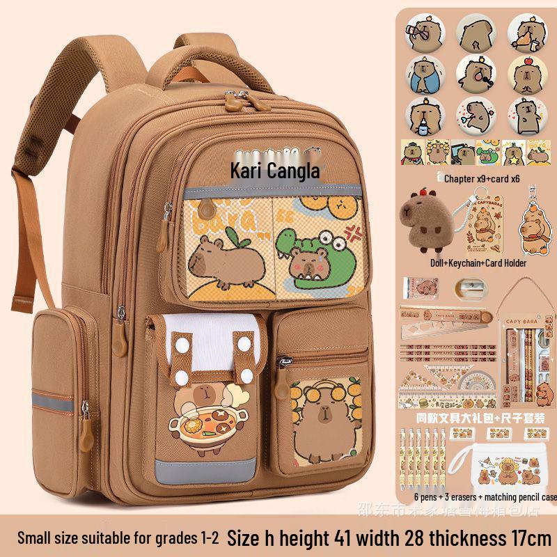 Batoh z lehké oxfordské tkaniny pro děti 6. třídy - Velká kapacita