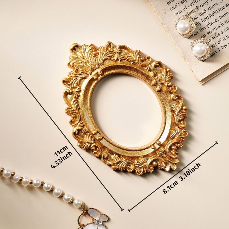 Vintage Gold Diy Shadow Box Frame Diy 3D Memory Display Frames Wedding Photo Display Frames Atmosphere Props Home Decoration