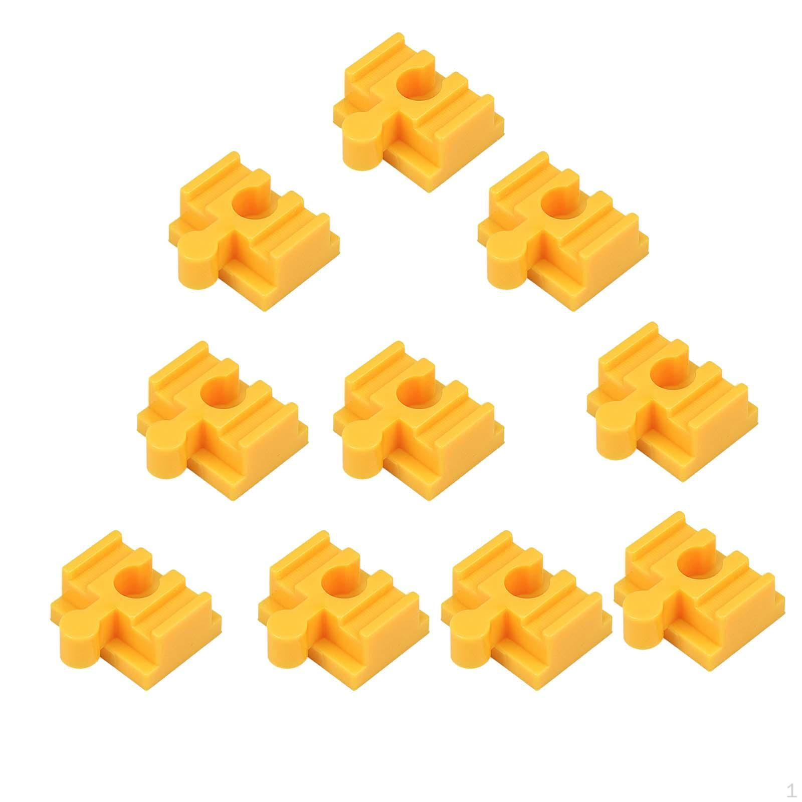 

10 деревянных рельс для игрушечных поездов