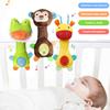 3 Pcs/set Baby Soft Rattles Toys Animal Sound Rattle Toys Infant Early Developmental Baby Toys Newborn Infant Gift