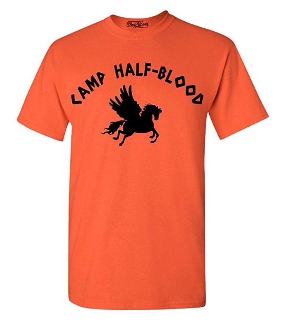 

Camp Half Blood T-Shirt Long Island Sound Camp Jupiter Greek Mythology Tees 3XL