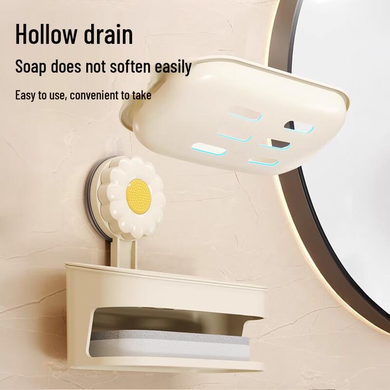 Portable Wall-Mounted Soap Dish