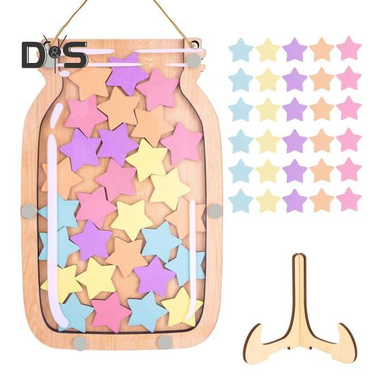 

Детская банка для поощрений Система поощрений для класса Приучение к горшку Деревянная банка Образовательный инструмент для позитивного поведения Мотивация детей F