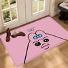 O-Opanchu Cute Usagi Room Mats Retro Multiple Choice Living Room Kitchen Rug Non-Slip Welcome Rug