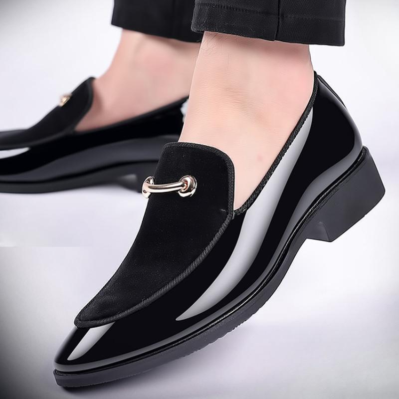 Men's Loafers ZapatosPara HombreMen Social Shoe Autumn Luxury Men Dress Leather Shoe Fashion Men Shoe Business Casual Shoes