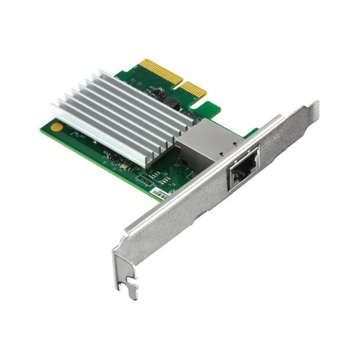 10GB Ethernet Card - TRENDNET TEG-10GECTX - PCI Express 2.0 X4 - 1 Port - Twisted Pair