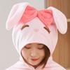 Cartoon Hooded Nap Blanket Cozy Kawaii Cloak Portable Blanket Shawl Blanket  Ear Protection