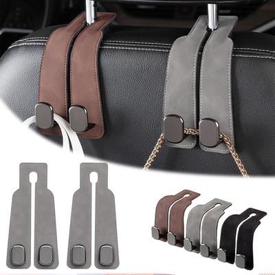 XCF Car Seat Double Set of Car Storage Headrest Shopping Luggage Car Car Convenient Item Hooks, Metal, 2, Hooks, Hooks, Hooks, Hooks, Heavy-Duty