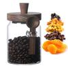 Snow Peak Coffee Bean Storage Jar, Airtight Storage Container for Coffee Beans, Powder, Sugar, Tea, and More. This Glass Canister Is Heat-resistant an