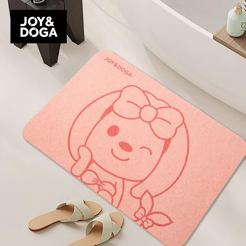 JOY&DOGA Diatomaceous Earth Quick Dry Bath Mat
