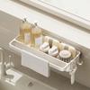 Wall-Mounted Kitchen Dishcloth and Sponge Drain Rack