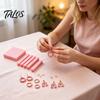 Jewelry Making Accessories Polymer Clay Bead Roller & Snake Maker Tool, 6 Sizes DIY Ornament Kit Strip Hoop for Earring Shaping Tools