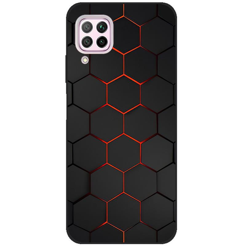 For Huawei P40 Lite Case Cover For Huawei Nova 7i Case Bumper on P40Lite Shockproof Silicone Back Phone Case For Huawei Nova 6se Huawei P40 Lite