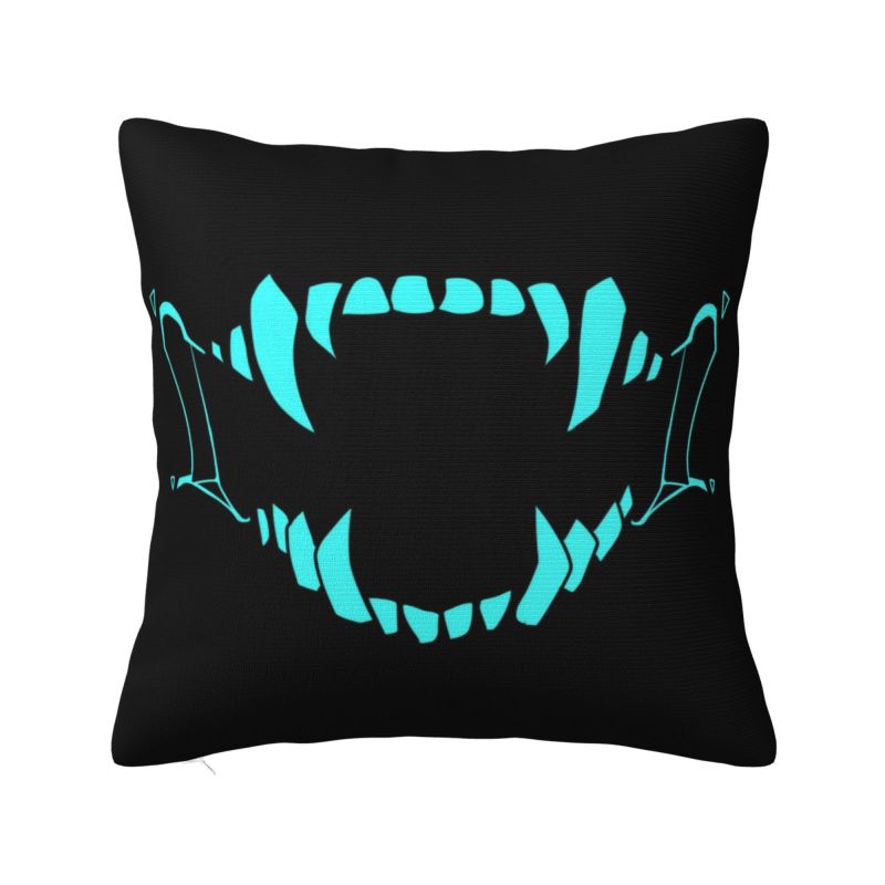 Japanese Oni Demon Samurai Pillow Case xcm Decorative Hannya Tattoo Nordic Cushion Cover Velvet Pillowcase 30x30cm 12x12in