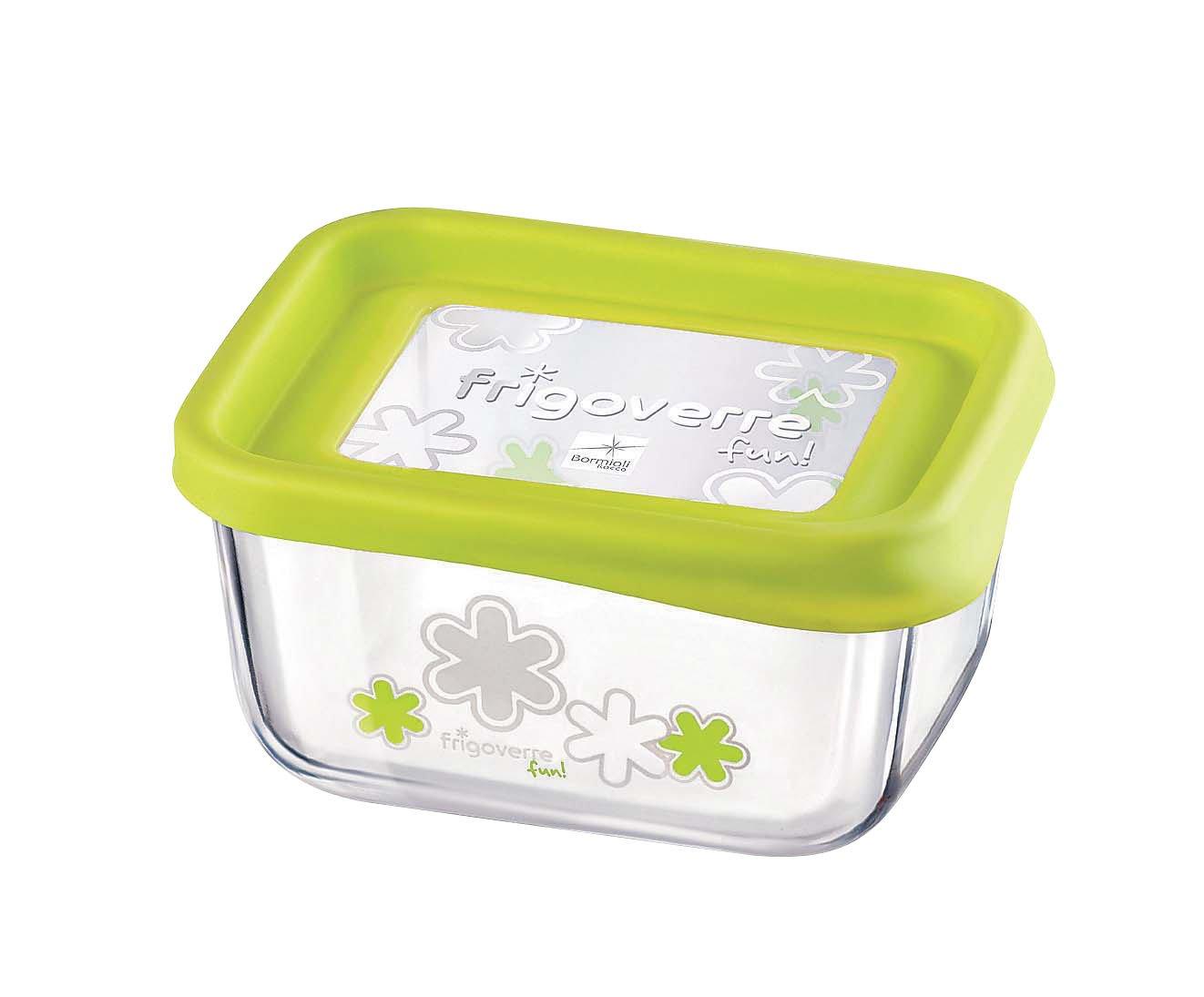 

Bormioli Rocco Frigobert Fan 13 x 10 RBR5802 System, cm, Green, 3.35170.MV2,