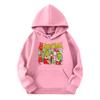 Child Fashion Lightweight Long Sleeve Pullover With Pockets  Print Hoodie