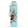 1PC Sun Tribal Boho Retro Text Graphic Print 750ml Portable Sports Water Bottle Leakproof Gym Outdoor Travel Drink Cup
