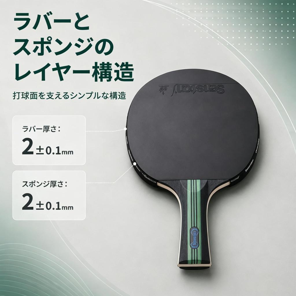 Senston Table Tennis Includes 2 table tennis 1 portable and 3 ping pong Suitable for and advanced players for training and Set rackets, bag, balls.