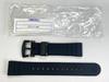 R03L026M9 SEIKO Prospex 20mm Silicone for Via Band, Black, SRPH13P9/ 4R36-10L0 (Ships Nekoposu)