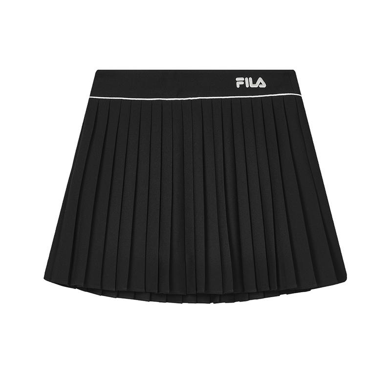 New FILA ORIGINALE SS24 Casual Short Skirts Women's Jet Black F11W429311FBK