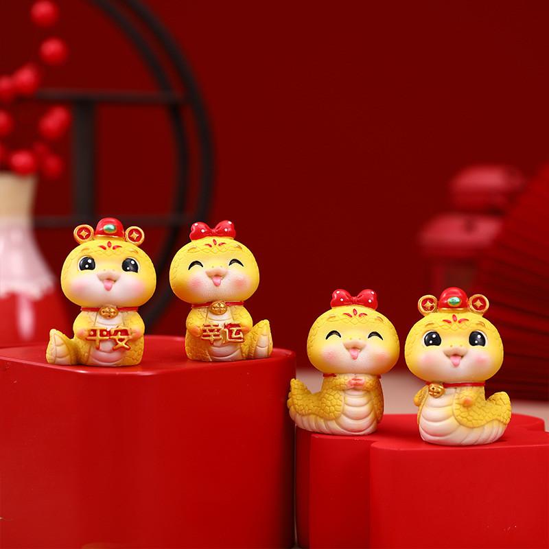 Of The Year Snake Mascot Character Model Toy Girls Children Holiday Decoration