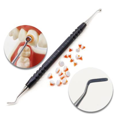 Dental Composite Resin Filling Spatula  Sculpt Pads Mixing Handle Foam Pads L/S Modeling Instrument Assortment Kit Tool