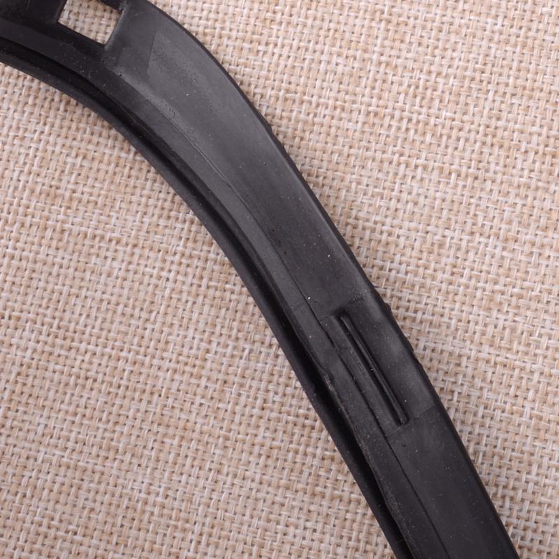 Left Headlight Seal Trim Strip Gasket Fit for Porsche Cayenne 2011 2012 2013 2014 Black Rubber