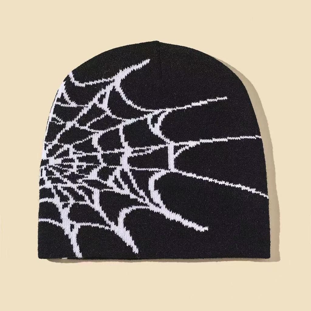 Herfst & Winter Koreaanse Stijl Spinnenweb Gebreide Muts - Warme Wol, Veelzijdig, Trendy